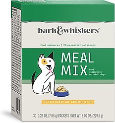 Bark and Whiskers Meal Mix Multivitamin & Mineral Dog Supplement, 30 count slide 1 of 6
