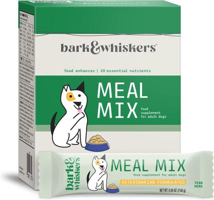 Show full view: Bark and Whiskers Meal Mix Multivitamin & Mineral Dog Supplement, 30 count slide 5 of 7