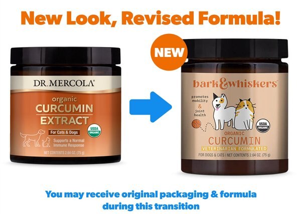 Bark and Whiskers Organic Curcumin Dog & Cat Supplement