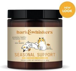 Bark and Whiskers Seasonal Support Dog & Cat Supplement, 3.17-oz jar