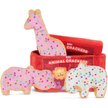 Show in main carousel: BARK Animal Squeakers Snacks Multi-Part Squeaky Plush Dog Toy, Small slide 1 of 8