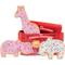 Show in main carousel: BARK Animal Squeakers Snacks Multi-Part Squeaky Plush Dog Toy, Small slide 1 of 7