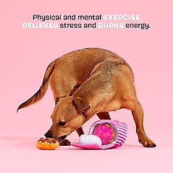 BARK Barker's Dozen Donuts Plush 4-in-1 Treat Dispensing Dog Toy slide 2 of 7