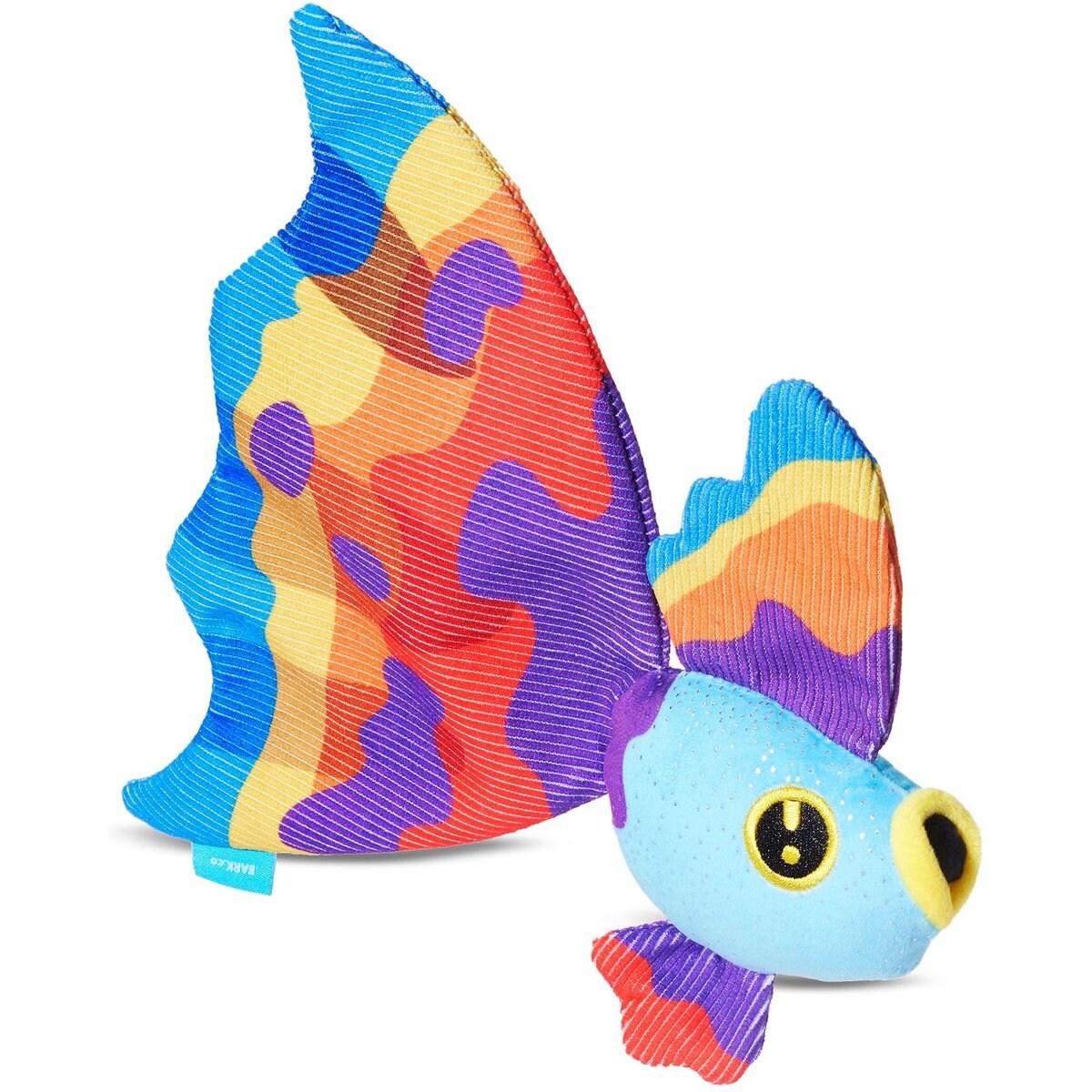 BARK Beta Boop Whip & Flip Squeaky Plush Dog Toy