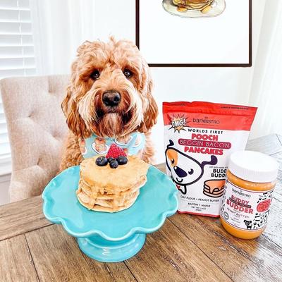 Show full view: Bark Bistro Company Begging Bacon Pooch Pancakes Mix Dog Soft & Chewy Treats, 14-oz pouch slide 4 of 10