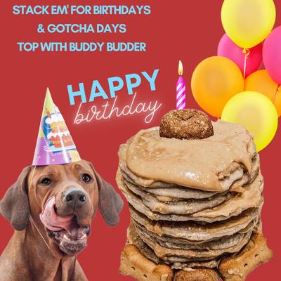 Show full view: Bark Bistro Company Begging Bacon Pooch Pancakes Mix Dog Soft & Chewy Treats, 14-oz pouch slide 7 of 10