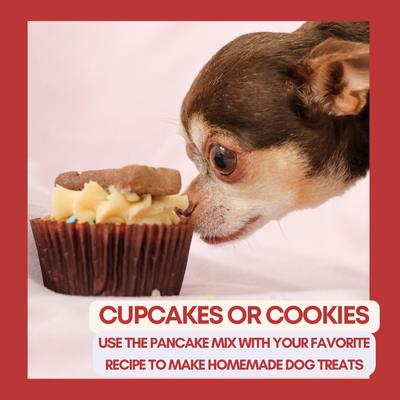 Show full view: Bark Bistro Company Begging Bacon Pooch Pancakes Mix Dog Soft & Chewy Treats, 14-oz pouch slide 10 of 10