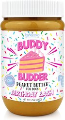 Bark Bistro Company Birthday Bash Buddy Budder Dog Treat, 17-oz jar