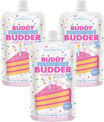 Bark Bistro Company Birthday Bash Buddy Budder Grain-Free Lickable Dog Treat, 4-oz pouch, 3 count
