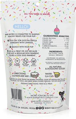 Show full view: Bark Bistro Company Birthday Bash Pooch Pancakes Dog Treat, 14-oz pouch slide 3 of 9