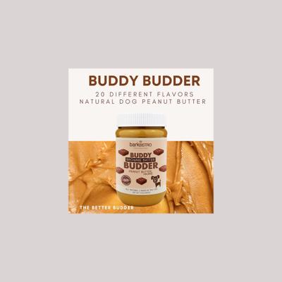 Show full view: Bark Bistro Company Brownie Batter Buddy Budder Dog Treat, 17-oz jar slide 4 of 7