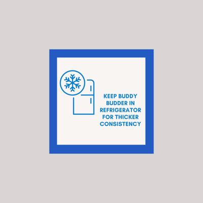 Show full view: Bark Bistro Company Buddy Budder Bow-Wow Blueberry Probiotic & Prebiotic Peanut Butter Lickable Dog Treat, 17-oz jar slide 7 of 9