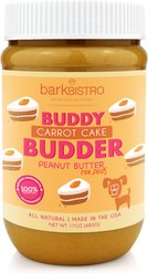 Bark Bistro Company Carrot Cake Buddy Budder Dog Treat, 17-oz jar slide 1 of 6