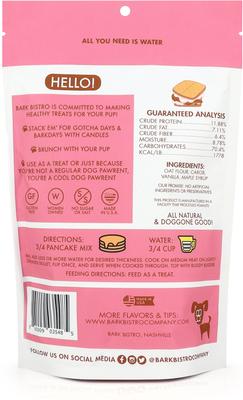 Show full view: Bark Bistro Company Gimme S'more Pooch Pancakes Dog Treat, 14-oz pouch slide 3 of 7