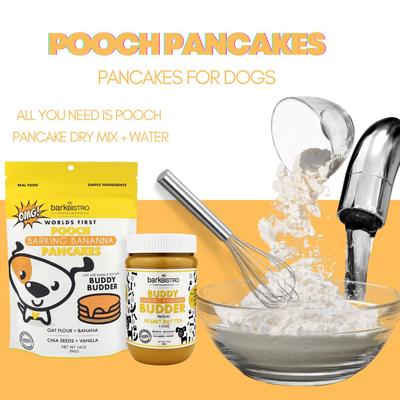 Show full view: Bark Bistro Company Pooch Pancakes Barking Banana Dog Treat, 14-oz bag slide 6 of 11