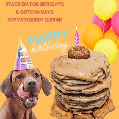 Show full view: Bark Bistro Company Pooch Pancakes Barking Banana Dog Treat, 14-oz bag slide 7 of 11