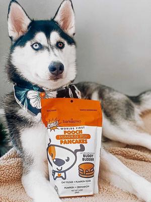 Show full view: Bark Bistro Company Pooch Pancakes Pumpkin Pup Dog Treat, 14-oz bag slide 5 of 11