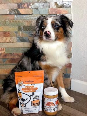 Show full view: Bark Bistro Company Pooch Pancakes Pumpkin Pup Dog Treat, 14-oz bag slide 6 of 11