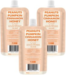 Bark Bistro Company Pumpkin Pup Buddy Budder Grain-Free Lickable Dog Treat, 4-oz pouch, 3 count slide 2 of 3