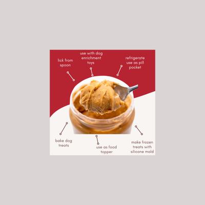 Show full view: Bark Bistro Company Red Velvet Buddy Budder Dog Treat, 17-oz jar slide 6 of 7