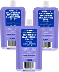 Bark Bistro Company Superberry Snoot Buddy Budder Grain-Free Lickable Dog Treat, 4-oz pouch, 3 count slide 2 of 3