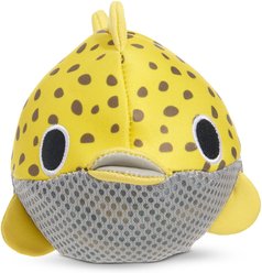 BARK Blowfetch Hard Core Tough Dog Chew Toy, Yellow, Medium