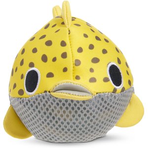 BARK Blowfetch Hard Core Tough Dog Chew Toy, Yellow, Medium