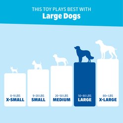 BARK Bob the Barking Unicorn Squeaky Plush Dog Toy, White, Large slide 2 of 8