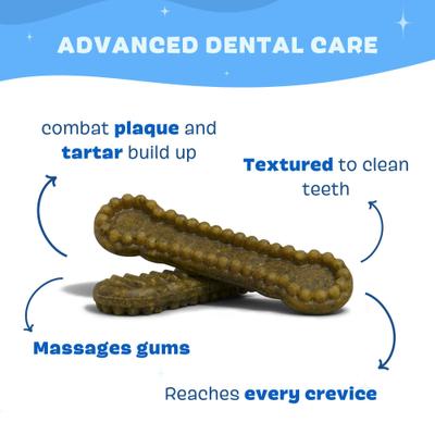 Show full view: BARK Bright Durable Small Mint Flavored Dental Dog Treats, 15 count slide 4 of 9