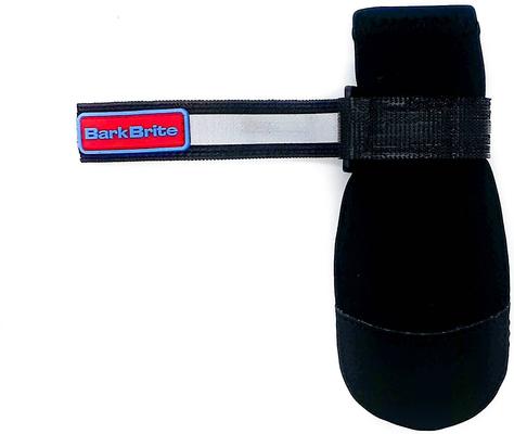 Show full view: Bark Brite All Weather Reflective Neoprene Dog Boots, 4 count, Black, Small slide 5 of 11