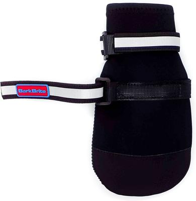 Bark Brite All Weather Reflective Neoprene Dog Boots, 4 count