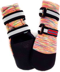Bark Brite All Weather Reflective Neoprene Dog Boots, 4 count, Multicolor, Large slide 1 of 3