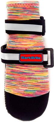 Show full view: Bark Brite All Weather Reflective Neoprene Dog Boots, 4 count, Multicolor, Medium slide 3 of 5
