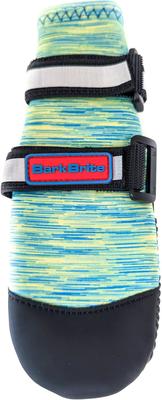 Show full view: Bark Brite All Weather Reflective Neoprene Dog Boots, 4 count, Turquoise, Medium slide 2 of 3