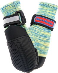 Bark Brite All Weather Reflective Neoprene Dog Boots, 4 count, Turquoise, Small