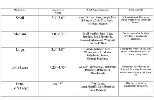 Bark Brite All Weather Reflective Neoprene Dog Boots