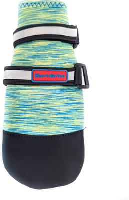 Show full view: Bark Brite All Weather Reflective Neoprene Dog Boots, 4 count, Turquoise, X-Large slide 3 of 4