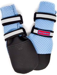 Bark Brite Lightweight Neoprene Paw Protector Dog Boots, Blue, Large