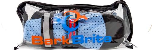 Show full view: Bark Brite Lightweight Neoprene Paw Protector Dog Boots, 4 count, Blue, Medium slide 3 of 7