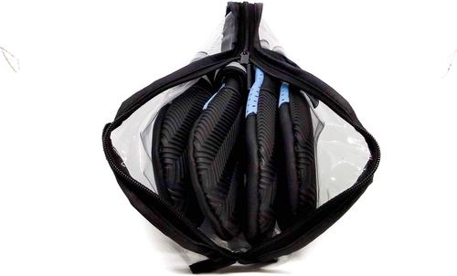 Show full view: Bark Brite Lightweight Neoprene Paw Protector Dog Boots, 4 count, Blue, Medium slide 4 of 7