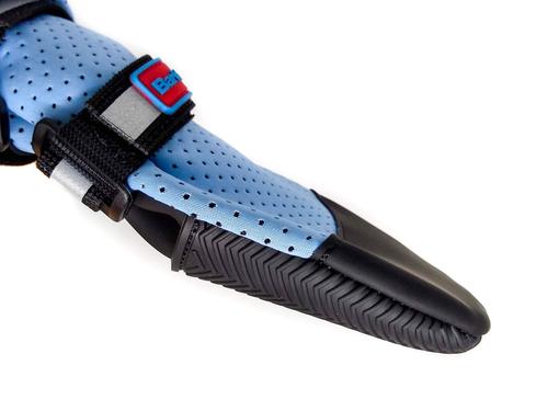 Show full view: Bark Brite Lightweight Neoprene Paw Protector Dog Boots, Blue, Small slide 4 of 8