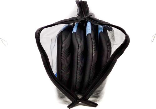 Show full view: Bark Brite Lightweight Neoprene Paw Protector Dog Boots, Blue, XX-Large slide 4 of 7