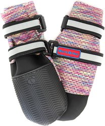 Bark Brite Lightweight Neoprene Paw Protector Dog Boots, 4 count, Lavender, Large