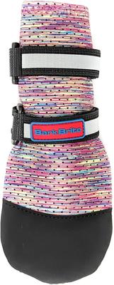 Show full view: Bark Brite Lightweight Neoprene Paw Protector Dog Boots, Lavender, Large slide 2 of 4