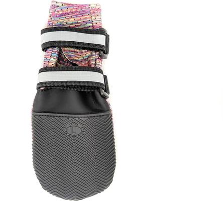 Show full view: Bark Brite Lightweight Neoprene Paw Protector Dog Boots, Lavender, Large slide 3 of 4