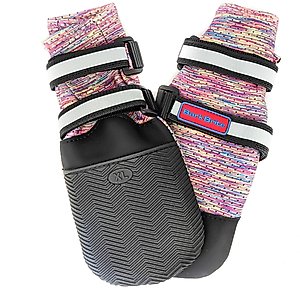 DOK TigerToes Anti-Slip Dog Socks for Senior Dogs, Grey