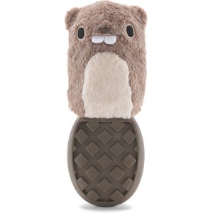 BARK Buck Wild Interactive Tough Dog Toy, Grey, Large
