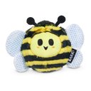 BARK Buzzy Body Hard Core Tough Dog Chew Toy, Yellow, Medium