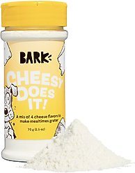 BARK Cheesy Does It! High Protein Limited Ingredient Dry Dog Food Topper, 4.6-oz bottle