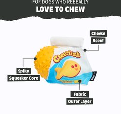 BARK Cheezfish Snacks Squeaky Dog Chewy Toy slide 2 of 8